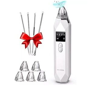 *NIB* Rechargeable Blackhead Remover Pore Vacuum Skin Care Electric head…